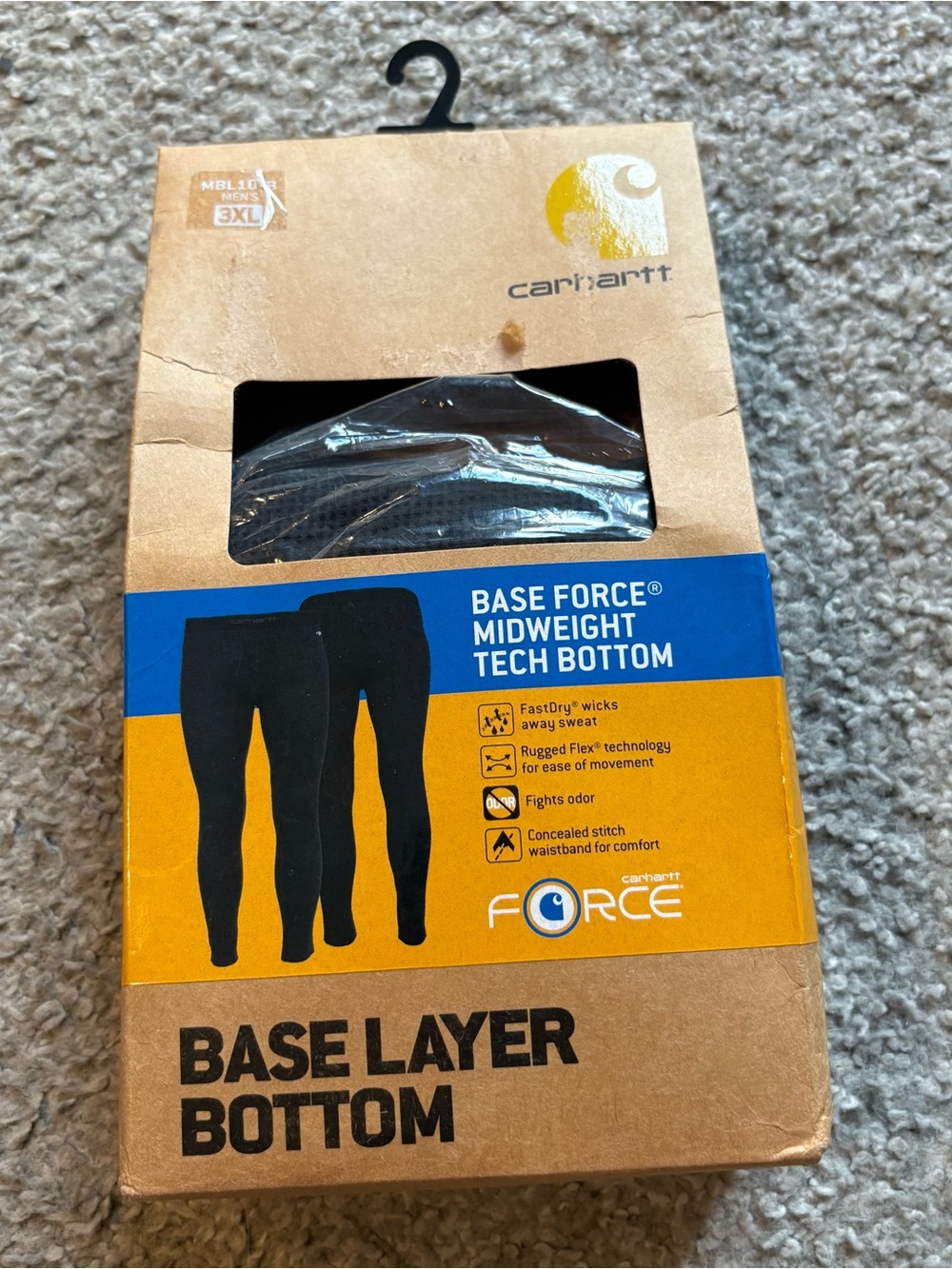 CARHARTT Base FORCE Midweight Tech BASE LAYER PANTS NEW 3X